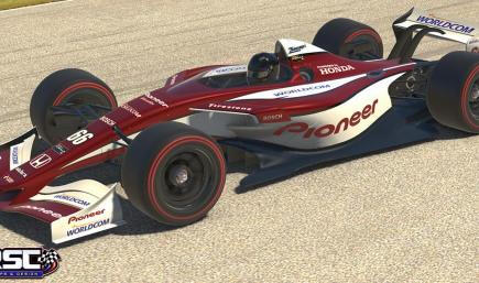 Alex Zanardi 2001 Pioneer IR-01 (Non-Numbered)