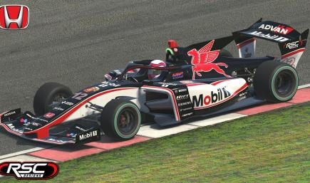 Mobil 1 - Modern Black - Super Formula SF23 Honda